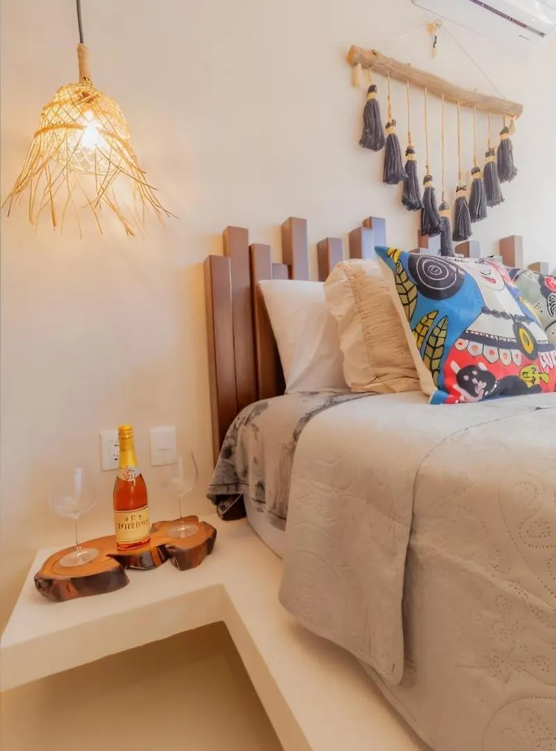 Private Yard & Cool Tub Wifi 1 Bed 3 Guest Apartment Tulum