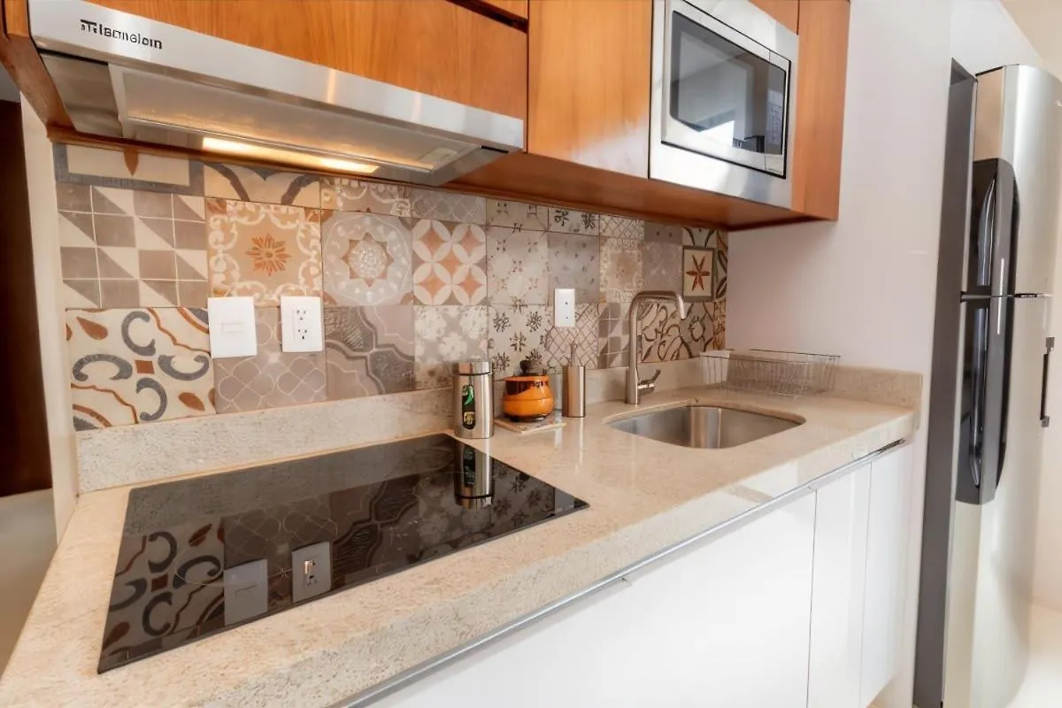 Private Yard & Cool Tub Wifi 1 Bed 3 Guest Apartment Tulum Mexico