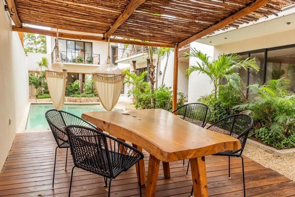 דירות טולום Private Yard & Cool Tub Wifi 1 Bed 3 Guest
