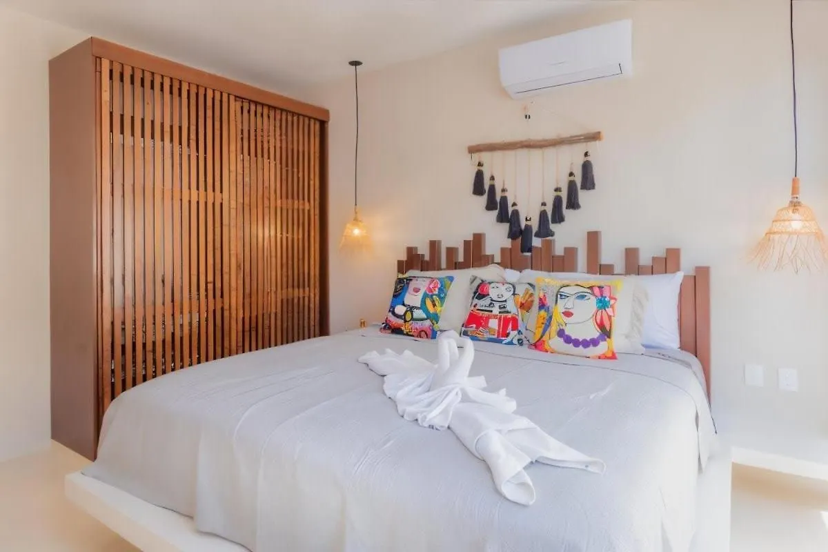 شقة Private Yard & Cool Tub Wifi 1 Bed 3 Guest تولوم 0*,  المكسيك